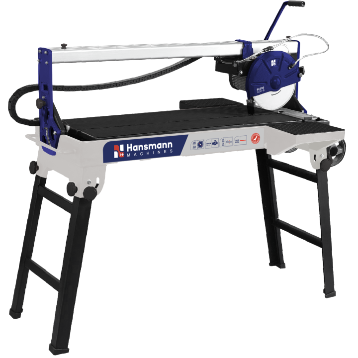 Scie à carrelage 1200 mm, Laser & coupe à eau - Hansmann Machines