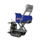 Chenilles levage ciseaux et pelle de chargement