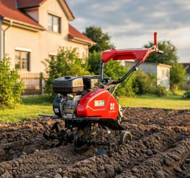 Motoculteur thermique professionnel Hansmann - Terre et jardin